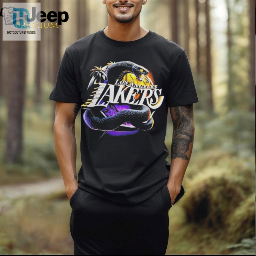Get Ready To Ball In 2024 With This La Lakers Vintage Tee