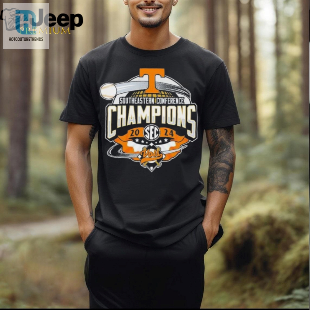 Champs In The Making Tennessee 2024 Sec Baseball Tee