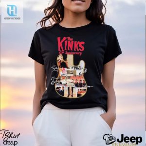 The Kinks 60 Years Of Rocking Out Get Your Signature Shirt Now hotcouturetrends 1 1