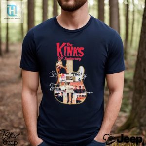 The Kinks 60 Years Of Rocking Out Get Your Signature Shirt Now hotcouturetrends 1 2