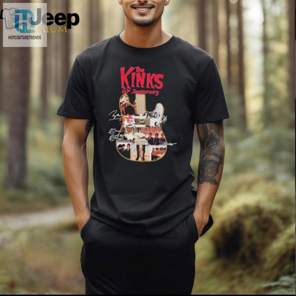 Get Kinky With The Official Kinks Anniversary Tee