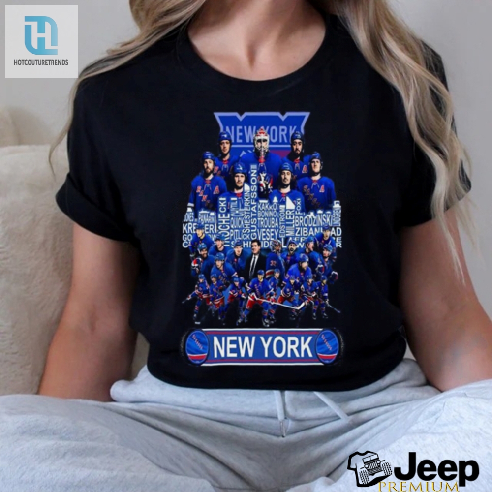 Ny Rangers Team Shirt All For Won  Won For All