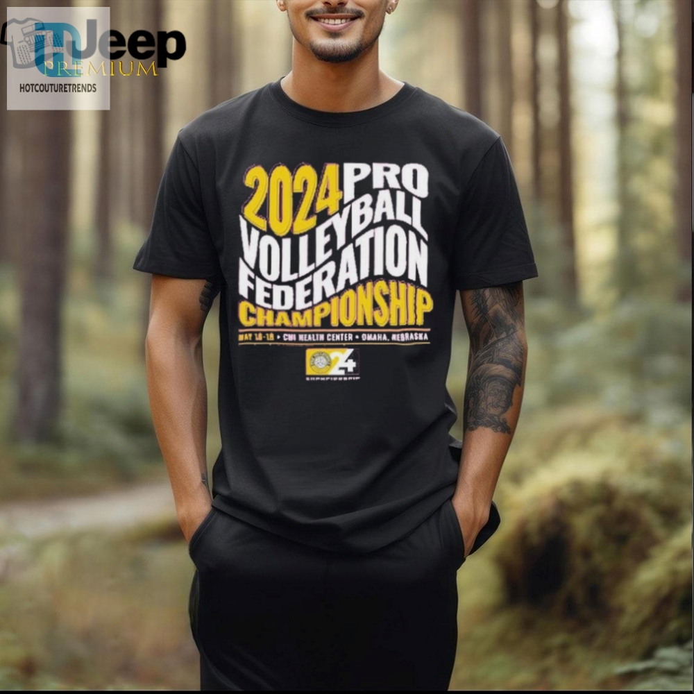 Serve Up Laughs With Official 2024 Volleyball Championship Shirt