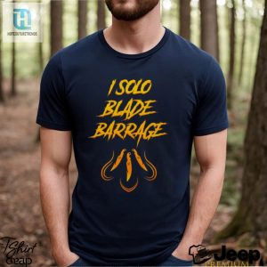 Unleash The Blade Barrage The Ultimate Solo Shirt hotcouturetrends 1 2