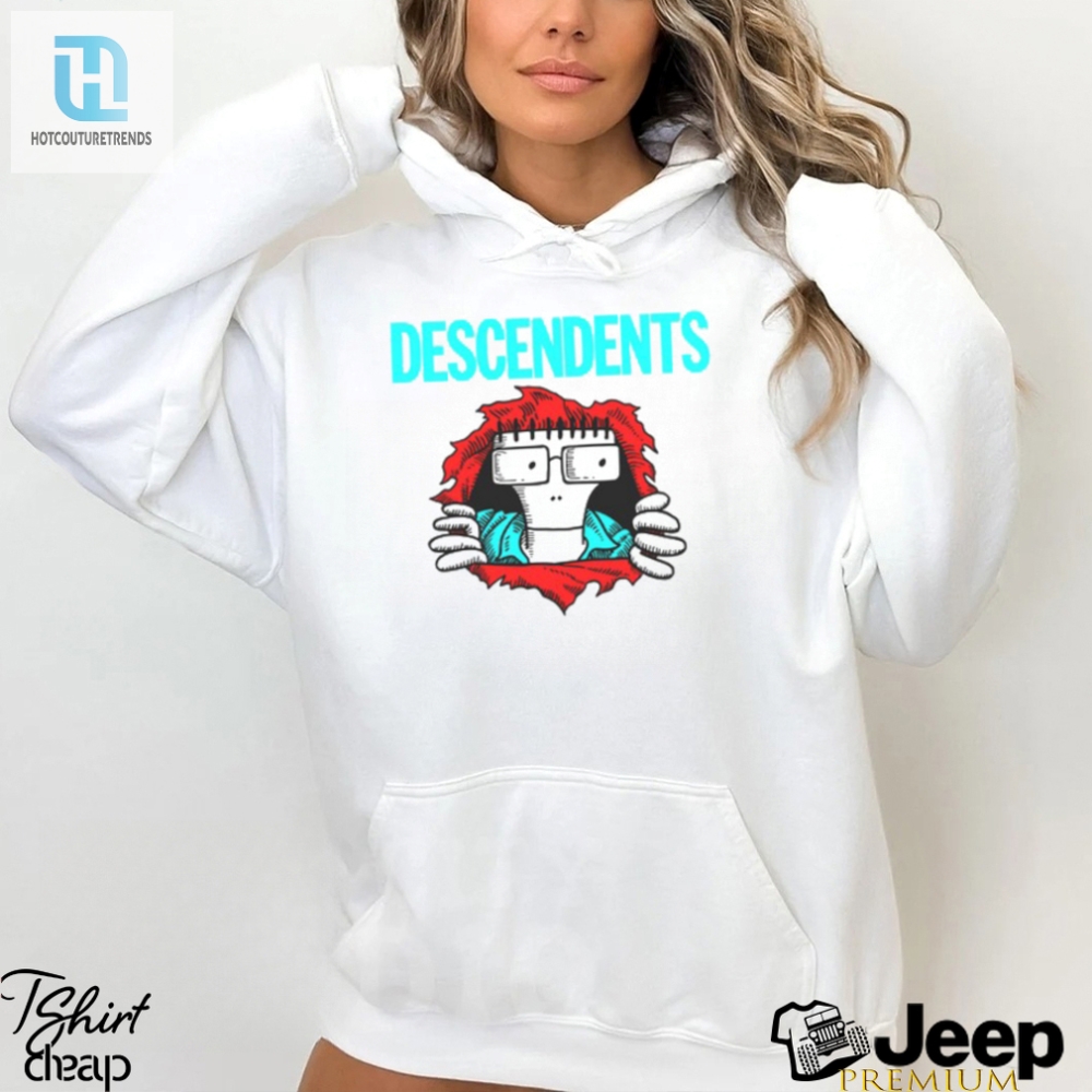 Get In On The Joke With Descendents Milo White Shirt