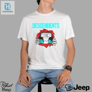 Get In On The Joke With Descendents Milo White Shirt hotcouturetrends 1 3