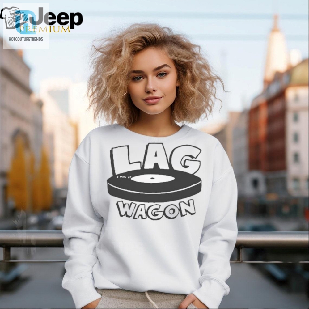 Get The Last Laugh With The Official Lagwagon Fatwagon Tee
