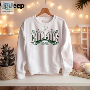 Score Big Laughs With The Official 2024 London Knights Champions Tee hotcouturetrends 1 2