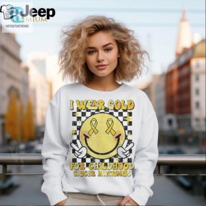 Go Gold Or Go Home Childhood Cancer Shirt With A Cheerful Twist hotcouturetrends 1 1