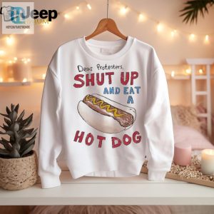 Silencing Protesters With Hot Dogs Get Your Official Shirt Now hotcouturetrends 1 2