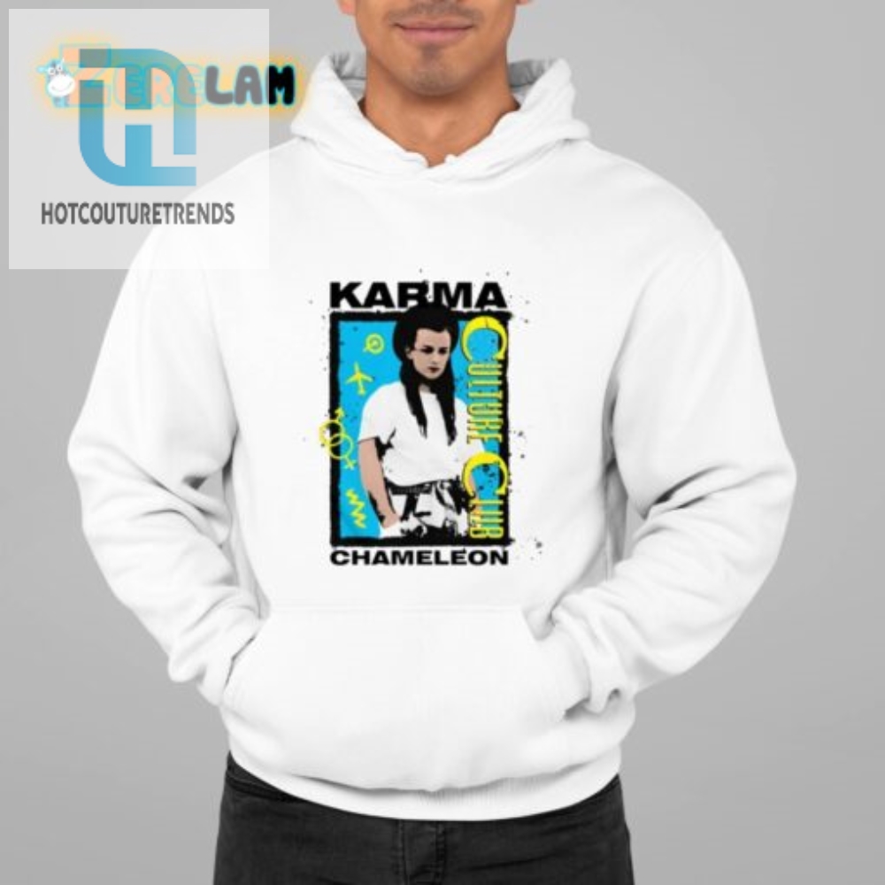 Get Your Karma Chameleon Groove On  40Th Anniv Tee