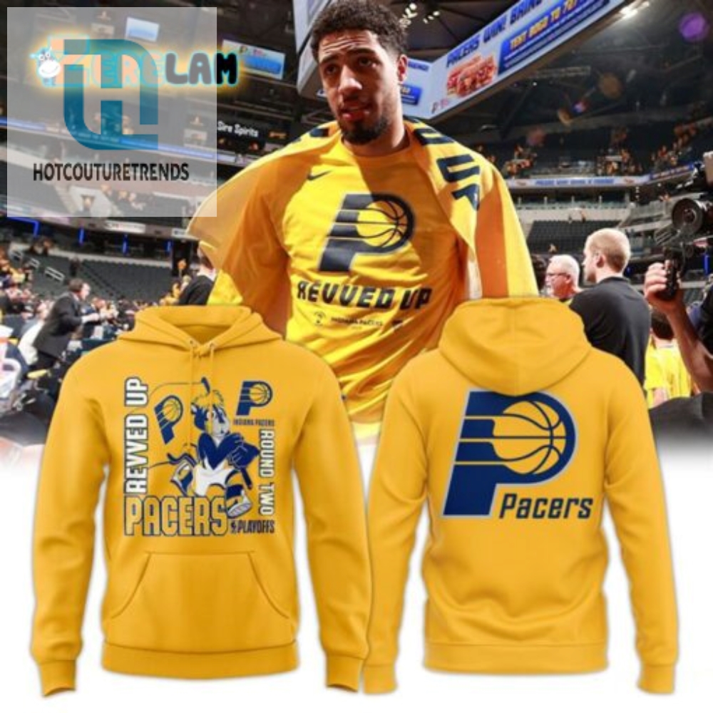 Get Cozy  Courtready Pacers Round Two Hoodie 