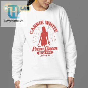 Vote Carrie 76 Funny Retro Prom Queen Shirt hotcouturetrends 1 3