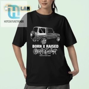 Tokyo Tour 2024 Tshirt Born X Raised Cartoon Cool hotcouturetrends 1 2