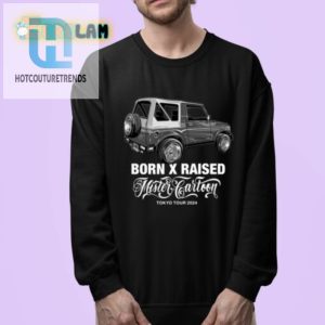 Tokyo Tour 2024 Tshirt Born X Raised Cartoon Cool hotcouturetrends 1 3