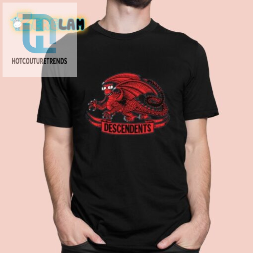 Get Laughs With The Unique Descendents Dragon Shirt hotcouturetrends 1