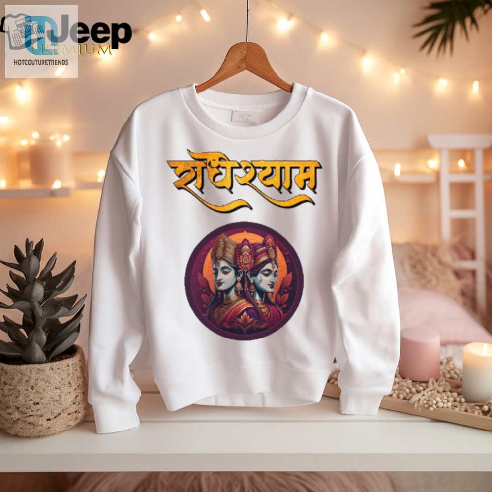Divine Humor Quirky Lord Krishna Tshirt For Devotees