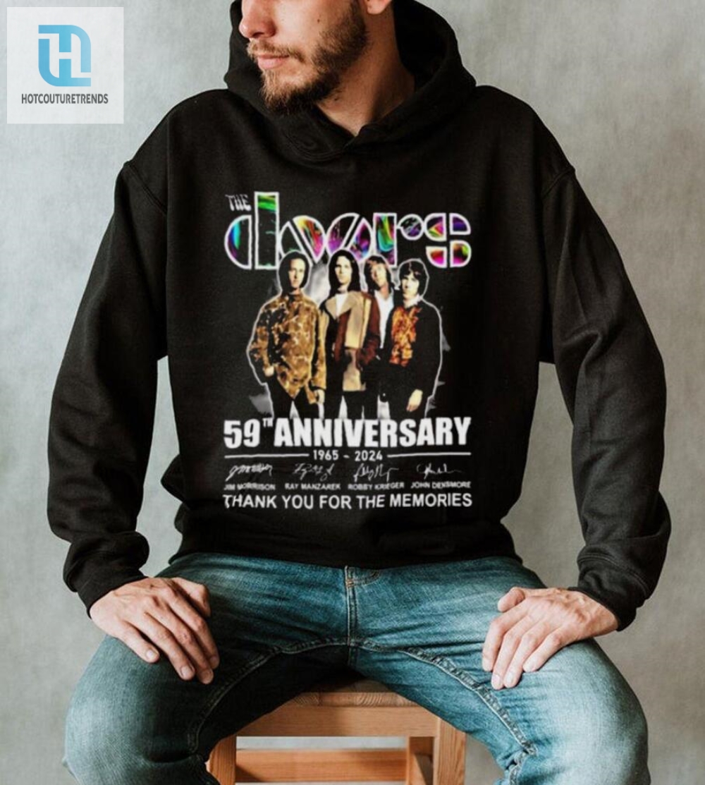 Rock On The Doors 59Th Anniv Funny Signature Shirt 2024