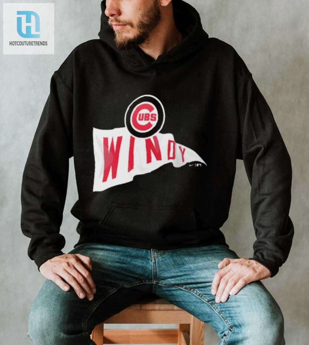 Breeze Through With Chicago Cubs Windy City Fun Tee