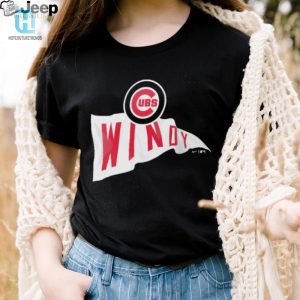 Breeze Through With Chicago Cubs Windy City Fun Tee hotcouturetrends 1 3