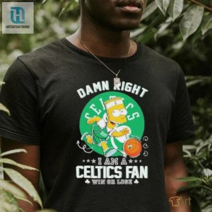 Bart Simpson Celtics Shirt Proud Fan Win Or Lose Fun Tee hotcouturetrends 1 3