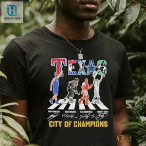 Texan Champs Marching Abbey Road Signatures Tee hotcouturetrends 1 3