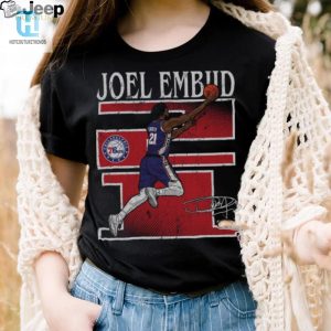 Score Big Laughs In A Joel Embiid 76Ers Shirt Trusttheprocess hotcouturetrends 1 3