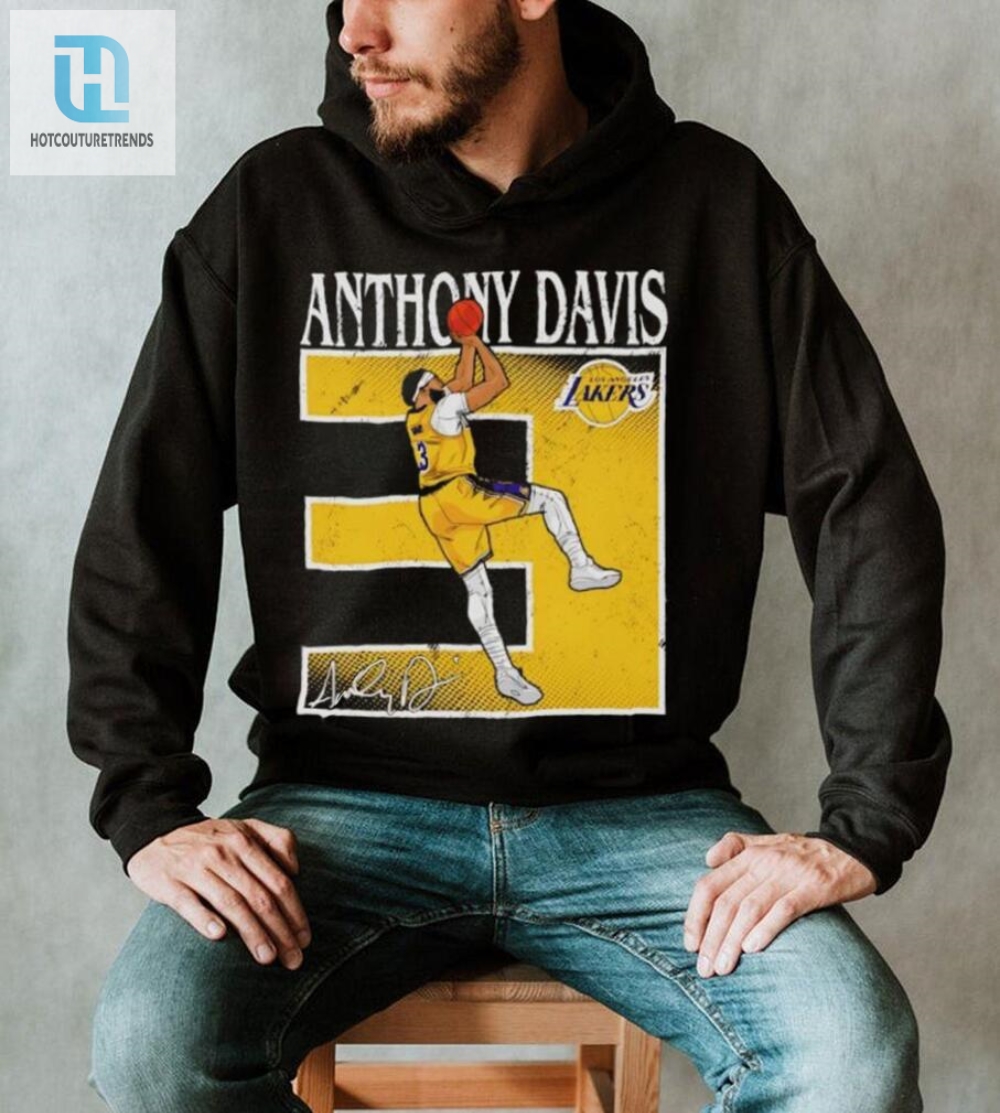 Get Slamdunk Style Anthony Davis 3 Funny Signature Tee