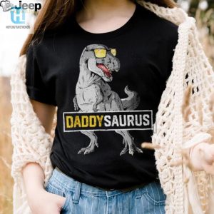 Daddysaurus T Rex Birthday Tee Roar With Laughter Style hotcouturetrends 1 3