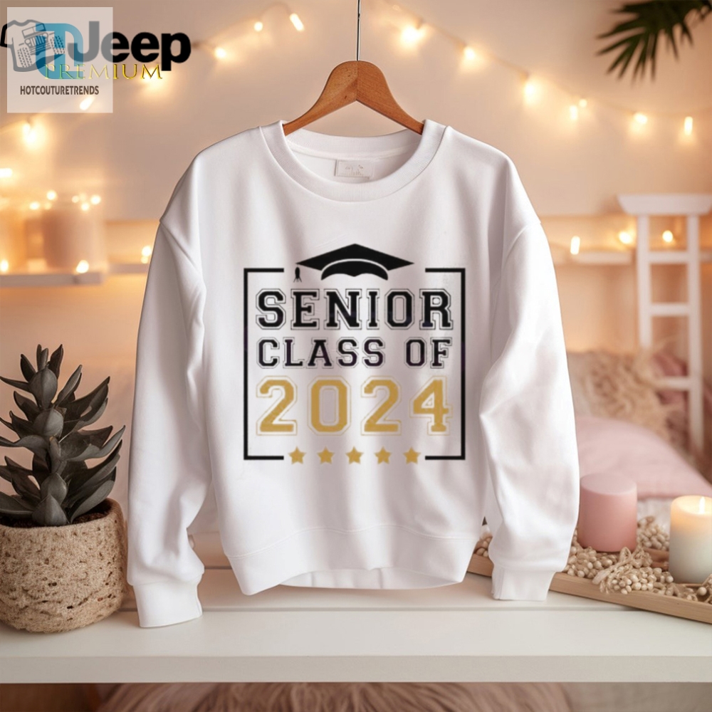 Funny Senior Class Of 2024 Bye School Tee  Stand Out