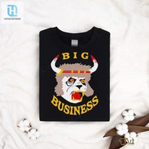 Get Your Laughs With Our Official Big Business Horns Tee hotcouturetrends 1 2