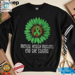 Mental Health Humor Tee End Stigma With A Smile hotcouturetrends 1 2