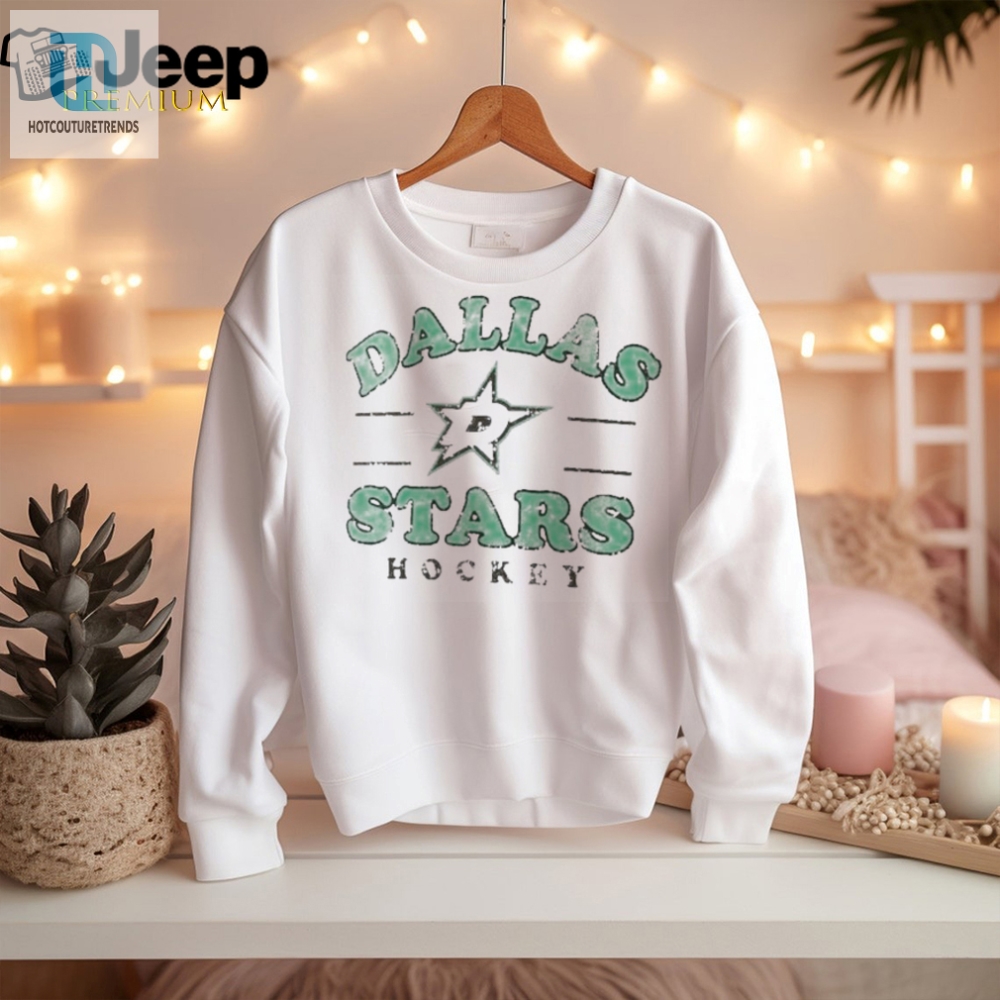 Score Big  Stay Warm Dallas Stars Winter 2024 Tee