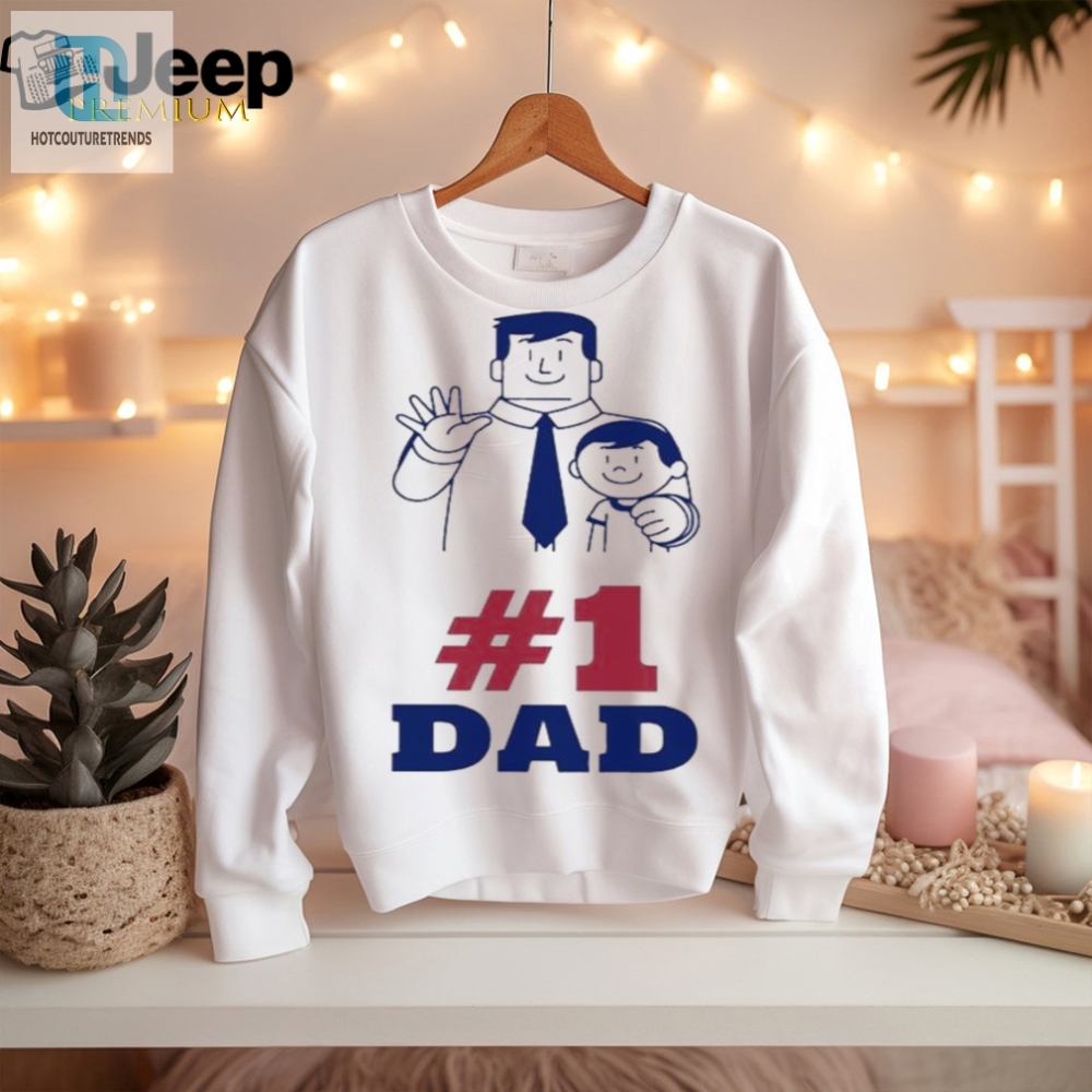 Funny Unique Fathers Day Shirt  Show Dad You Care