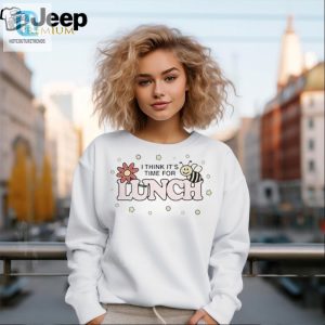 Get The Official Think Its Time For Lunch Funny Shirt hotcouturetrends 1 2