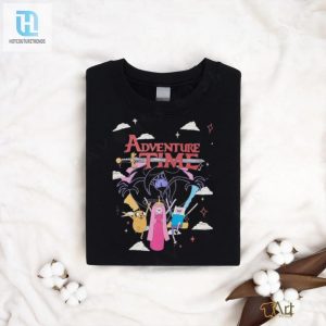 Quirky Adventure Time Group Tee Cartoon Chaos In Style hotcouturetrends 1 2