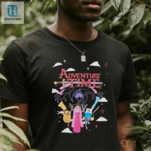 Quirky Adventure Time Group Tee Cartoon Chaos In Style hotcouturetrends 1 3