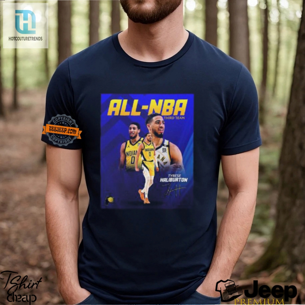 Tyrese Haliburton Allnba Shirt Slam Dunk Congrats  Laughs