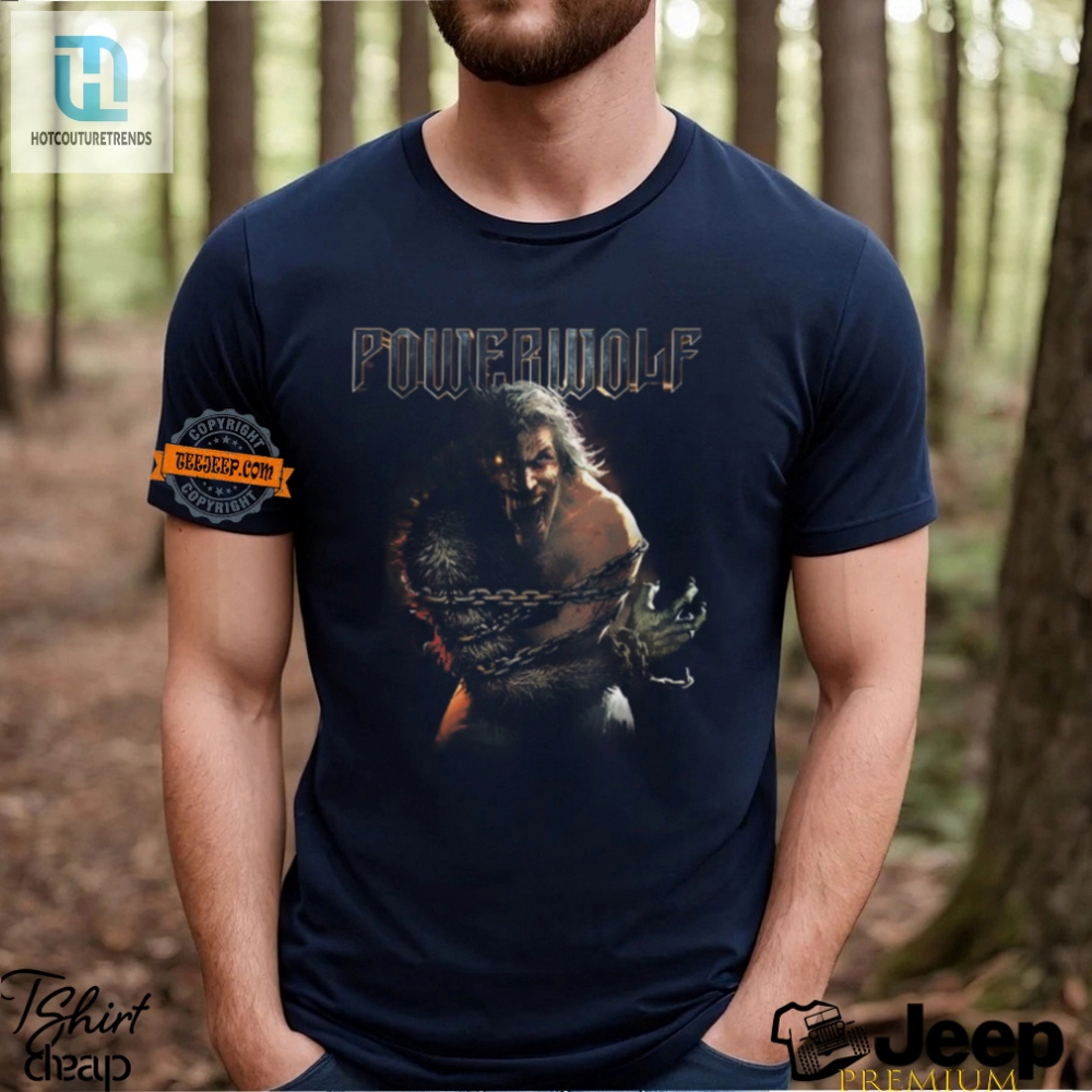 Rock  Roll With The Powerwolf 1589 Tee  Its Howlarious