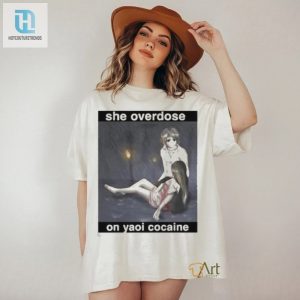 Get Your Laughs With The Official Yaoi Cocaine Tee hotcouturetrends 1 2