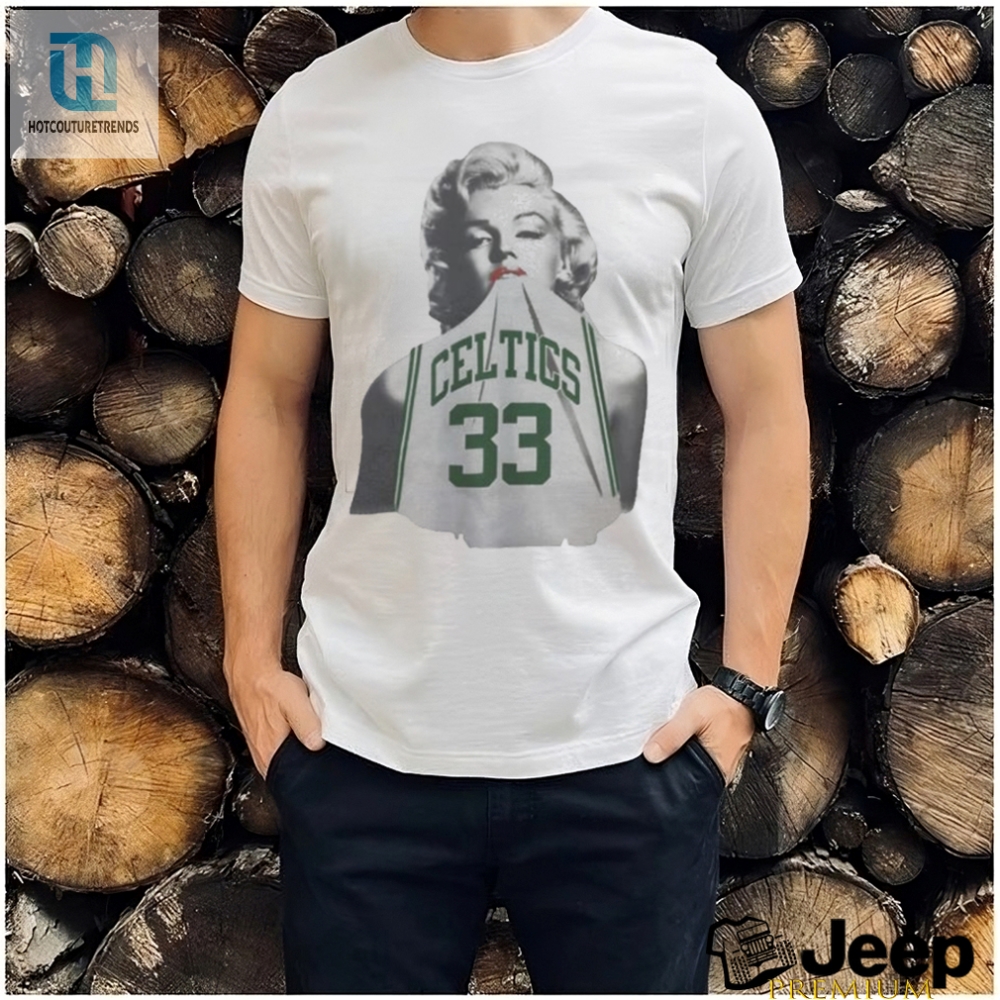 Score In Style Official Marilyn Monroe Celtics Tee