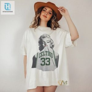 Score In Style Official Marilyn Monroe Celtics Tee hotcouturetrends 1 2