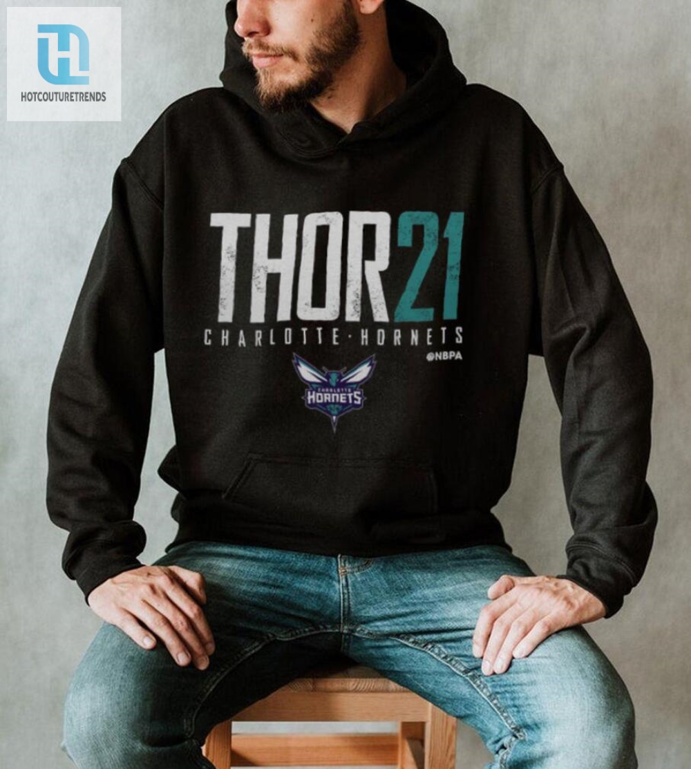 Get Thored Jt Thor Elite Wht Shirt  Charlotte Hornets