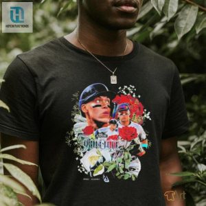 Funny Official Aaron Judge Smell The Roses Shirt hotcouturetrends 1 3