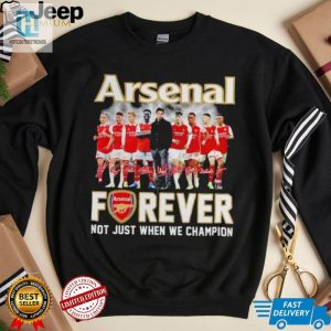 Forever Gooner Shirt For Fans Who Are Always Winning hotcouturetrends 1 2