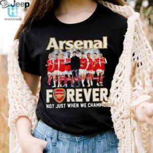 Forever Gooner Shirt For Fans Who Are Always Winning hotcouturetrends 1 3