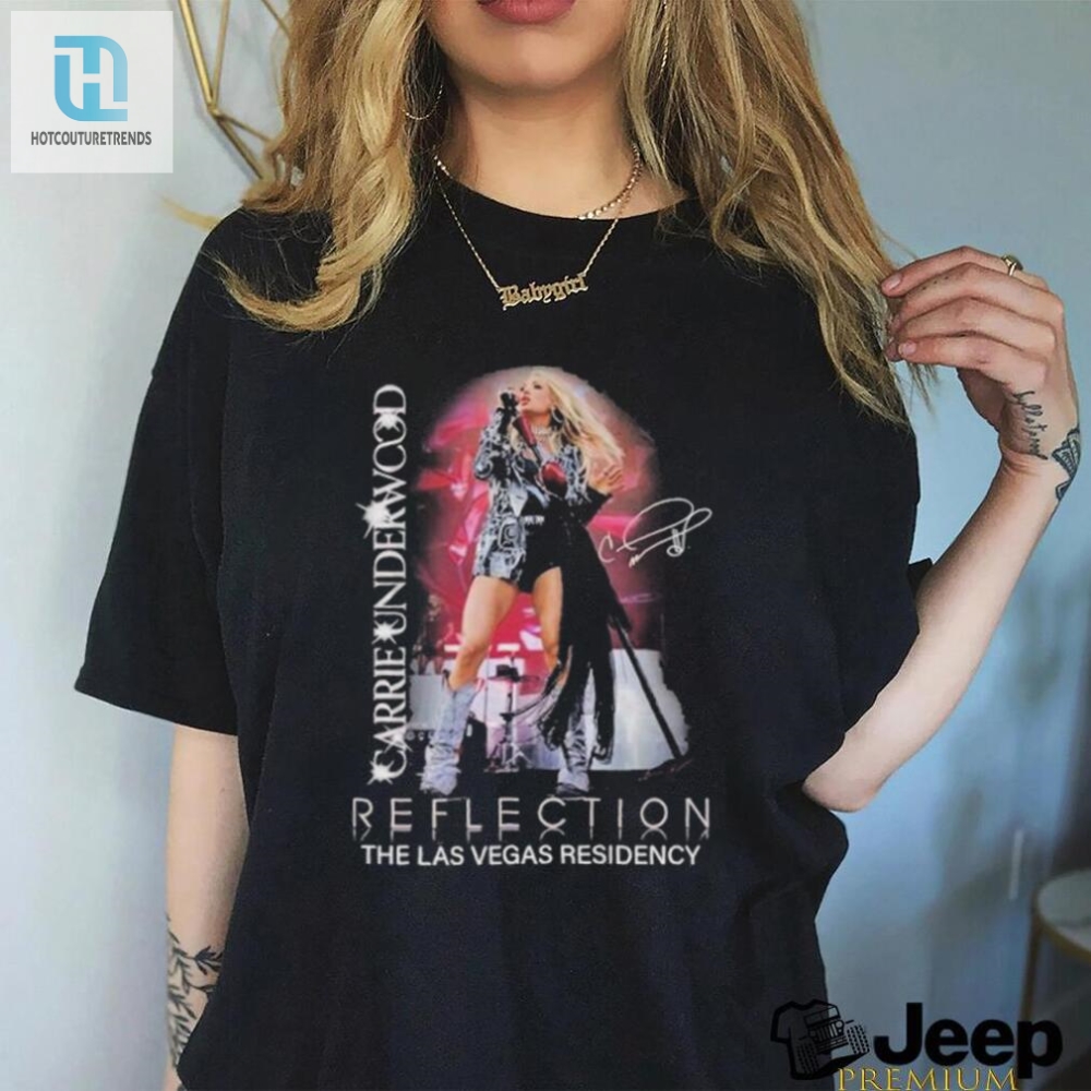 Get Reflected Official Carrie Underwood Vegas Tee