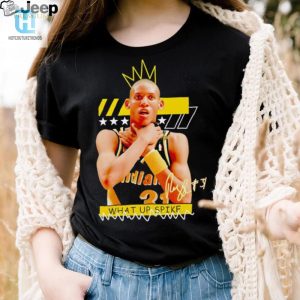 Pacers Fun Haliburtonmiller What Up Spike King Shirt hotcouturetrends 1 3