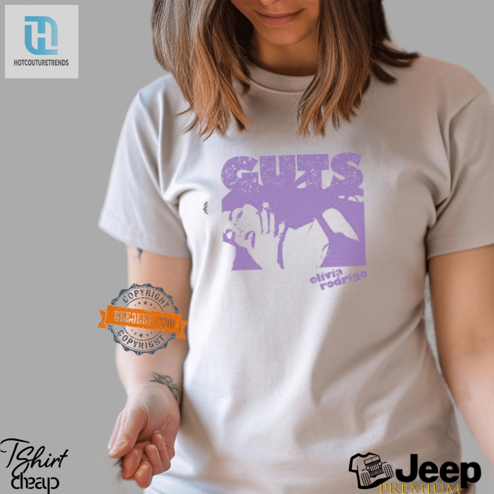Get Sparkly With Olivia Rodrigos Quirky Guts Shirt