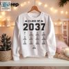 Class Of 2037 Hilarious Handprint Shirt From Prek To 12Th hotcouturetrends 1